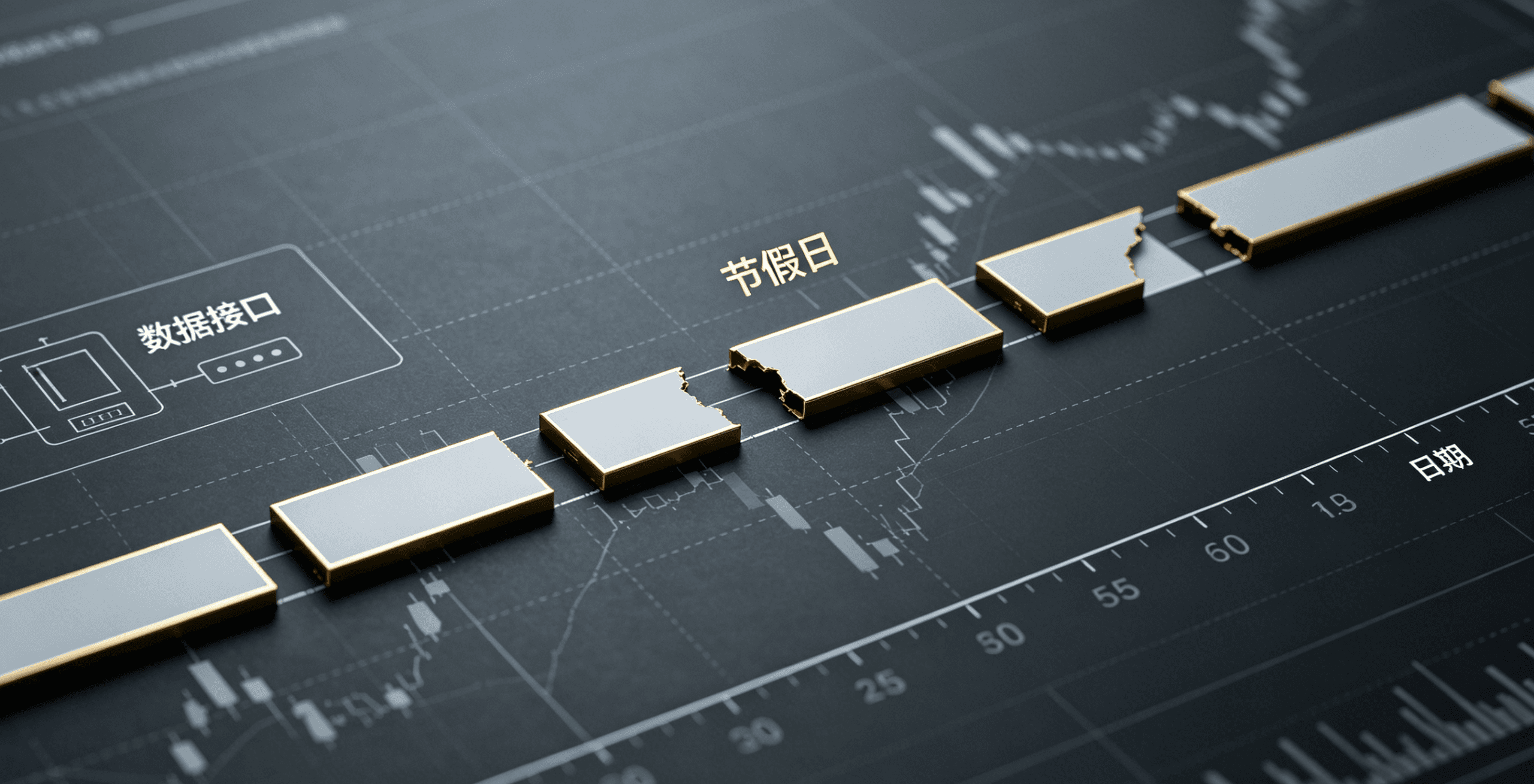 Historical gold price api data gaps: what to do with missing holiday candles?